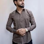 Elevated Golden Black printed shirt